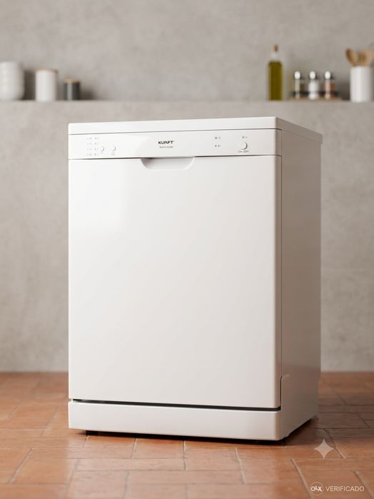 Máquina de Lavar Loiça KUNFT WQP12-9260B – Como Nova!