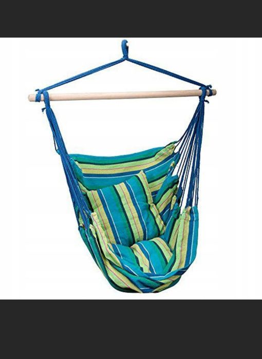 Krzesło wiszące brazylijskie ogrodowe lub balkonowe hamak