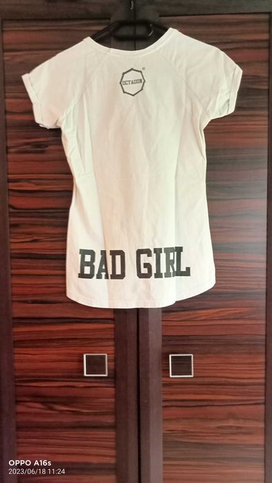 koszulka Octagon Bad Girl biała M