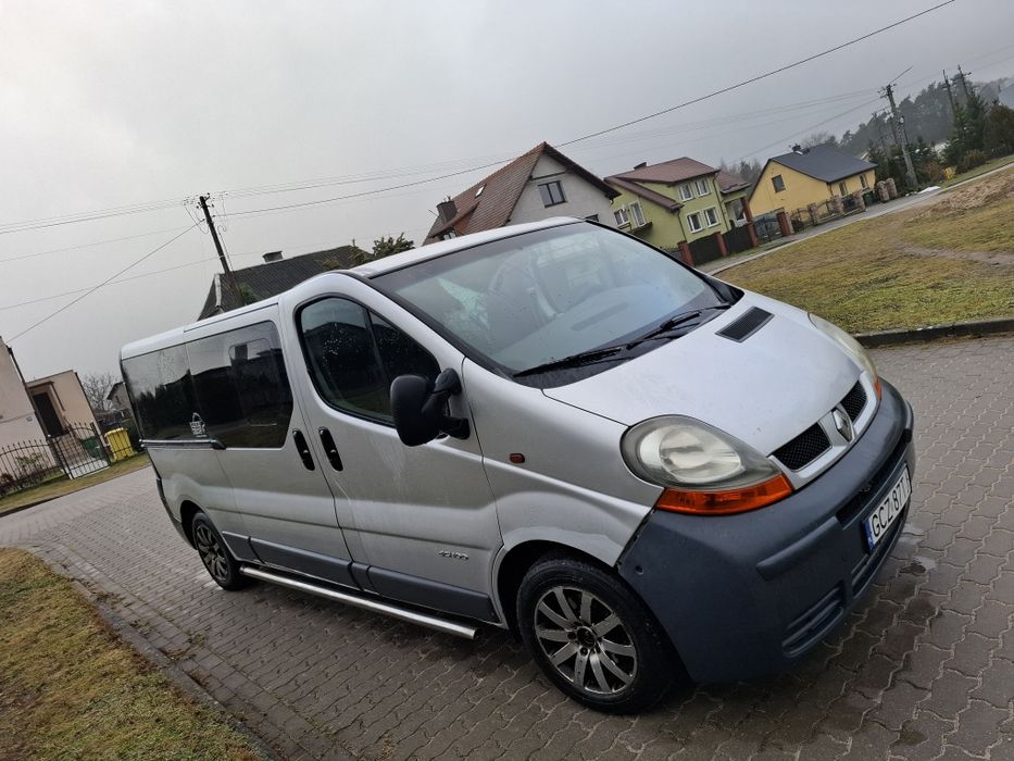 Trafic vivaro long! Klima Holenderka 6 osòb  brygadòwka