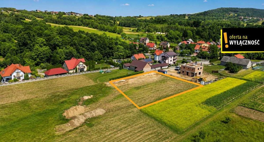 Wyjątkowa działka budowlana 1100 m² w malowniczym Masłowie Pierwszym. - Więcej