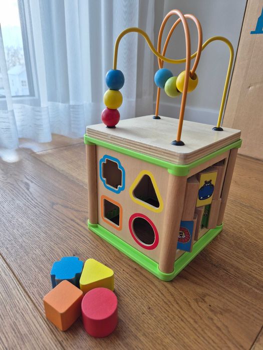Drewniana kostka edukacyjna Eichhorn