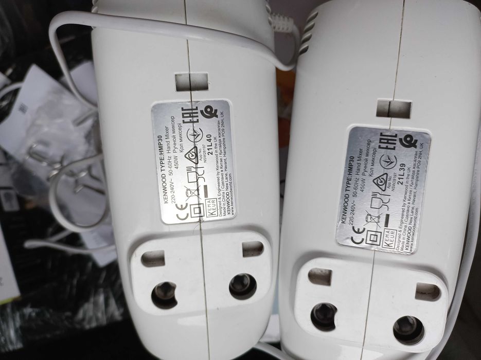 Міксери 2 шт Kenwood HMP30.A0WH. Органайзер. Ціна за все