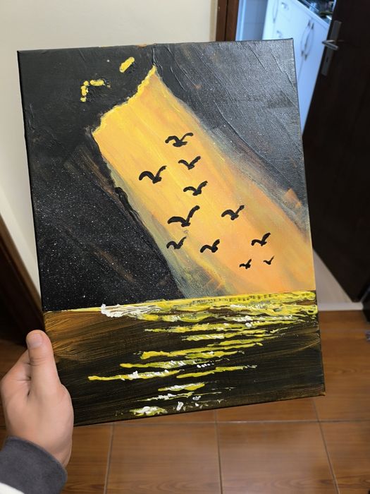Quadro Ecos do Entardecer