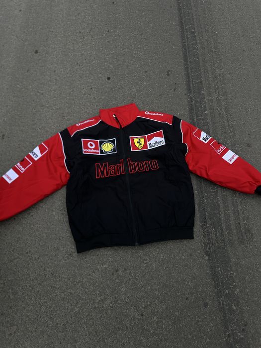 Куртка Бомбер Marlboro formula f1 ferrari red bull чоловіча весняна