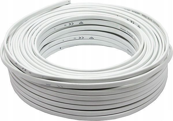 kabel/przewód płaski instalacyjny 450/750v ydyp elektrokabel 3x2,5 100m