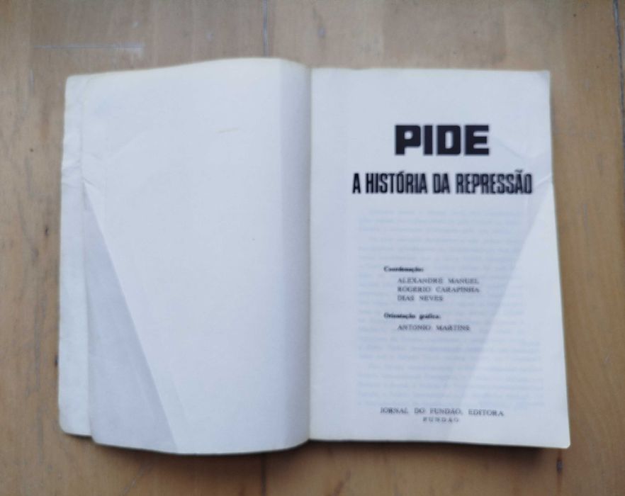 Livro "PIDE - A História da Repressão" - 1974