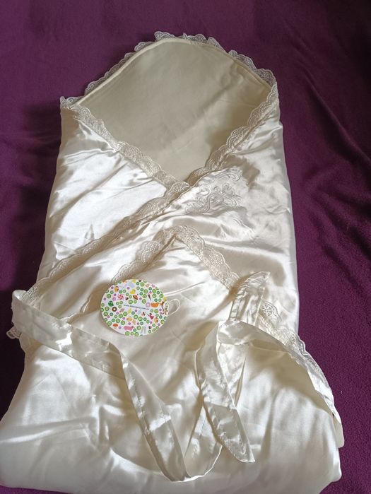 Конверт-одияло + бодик на выписку