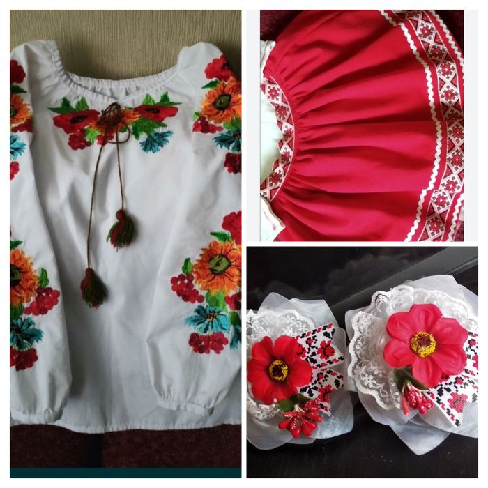 Вишиванка з юбкою  1-4 клас