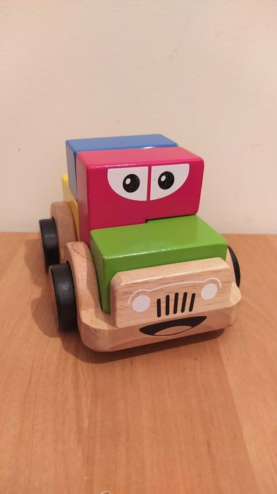 Auto drewniane Układanka Klocki 2+ Smart Games