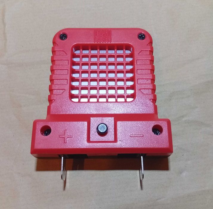 Pequeno Holofote Led 14w adaptado para bateria 21v