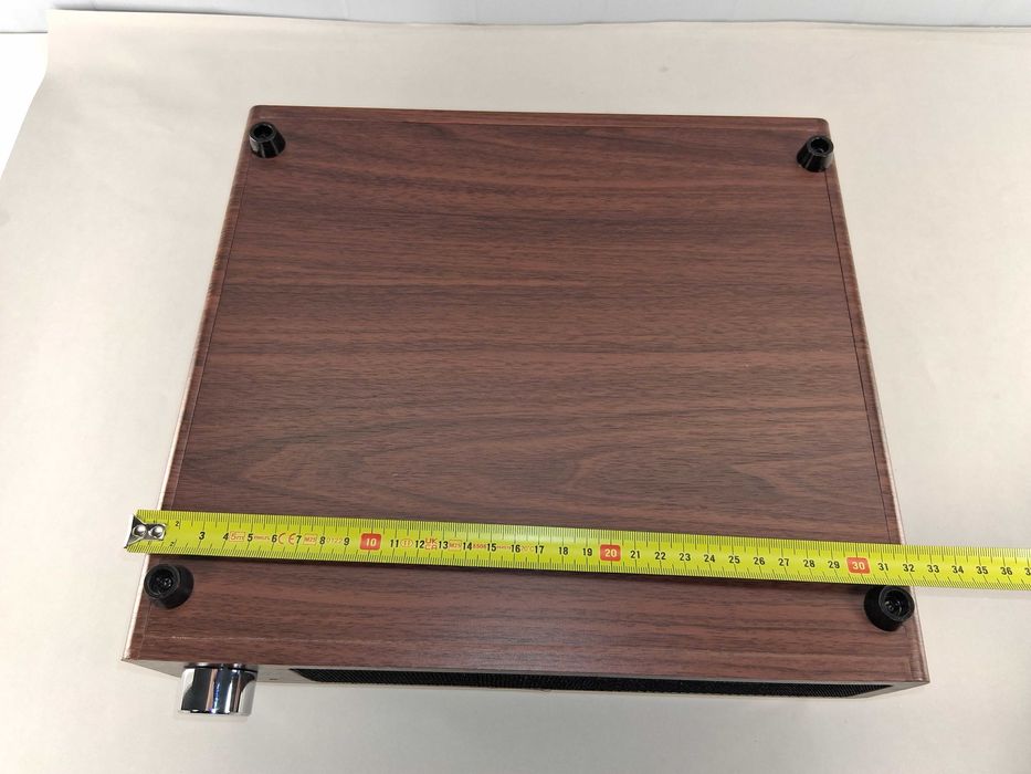 C227 Retro Music Player Turntable Odtwarzacz z USB Wbudowane Głośniki