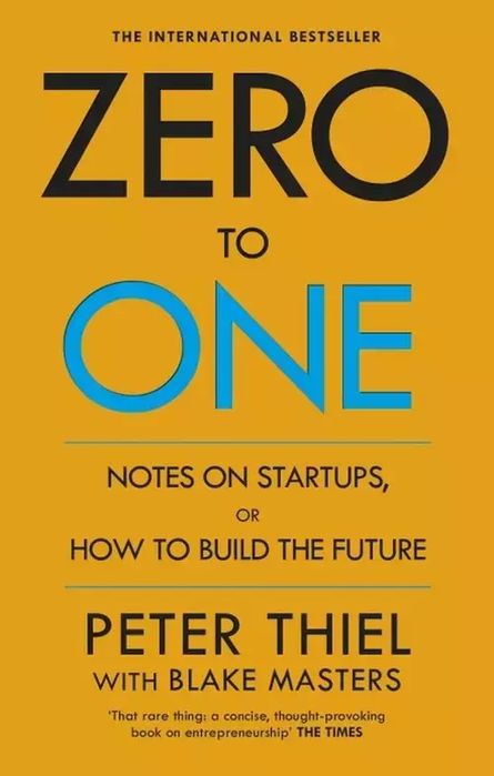 Zero to One. Virgin Books. Nowy Produkt