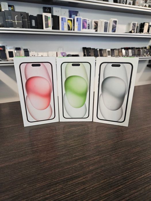 APPLE iPHONE 15 Plus 128GB  Black Green Pink Poznań Długa 14