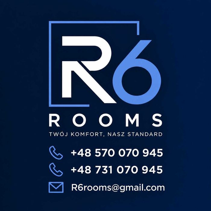 R6 Rooms Komfortowy dom, zakwaterowanie/17 miejsc/pokoje 2-3 osobowe