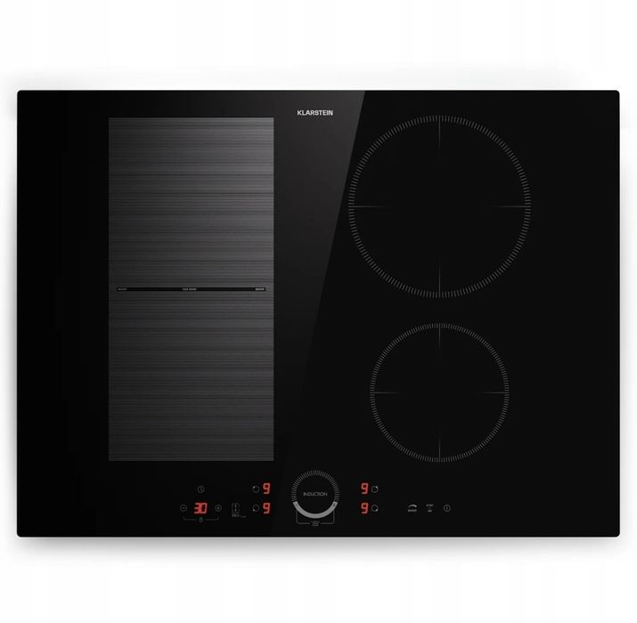 Płyta indukcyjna grzewcza Klarstein 70 cm booster 4 pola 7000W czarna