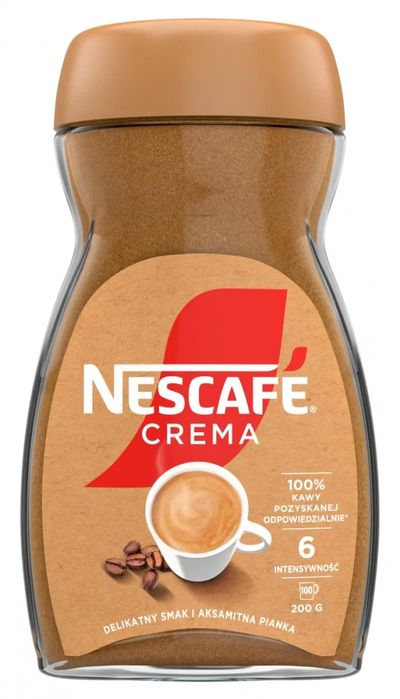 Kawa rozpuszczalna Nescafe Sensazione Crema, 200 g. Nescafe. Nowy Produkt