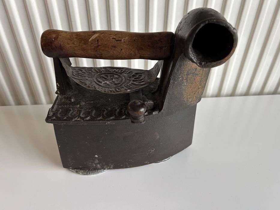 Żelazko retro stare KOŃSKIE patyna oryginał