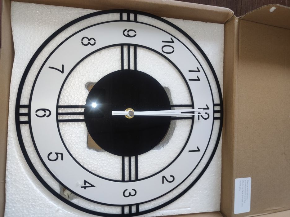 Zegar ścienny cichy