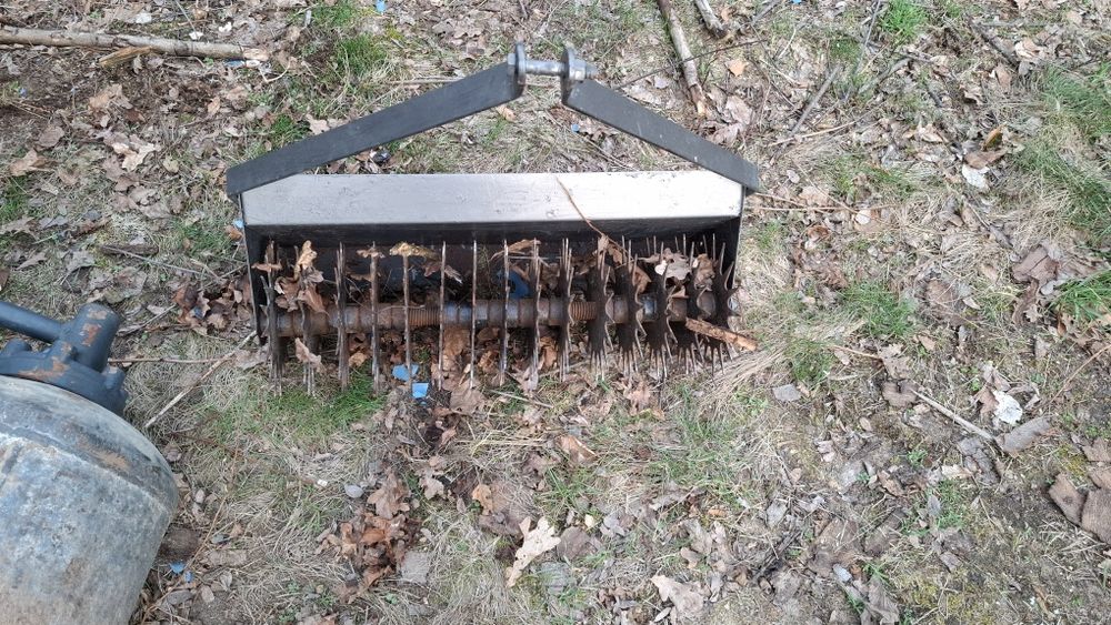 Aerator -Wertykulator do traktorka quada