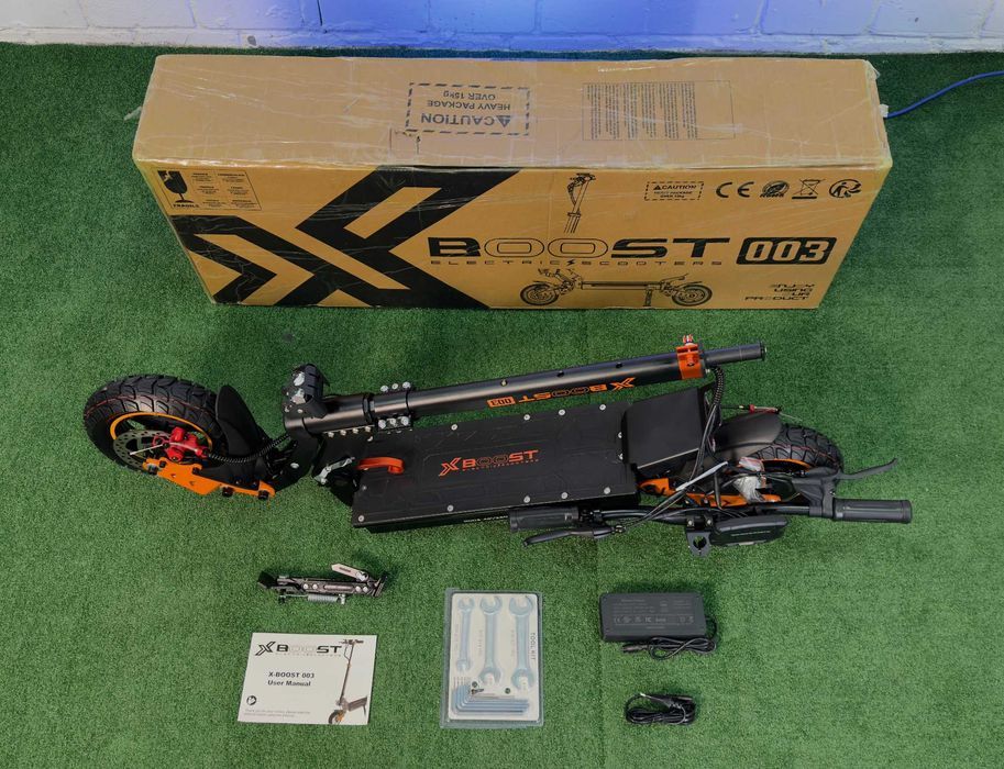 Електросамокат X-Boost Zero Three 1*1000W, 45 км/год, Новинка 2026 *