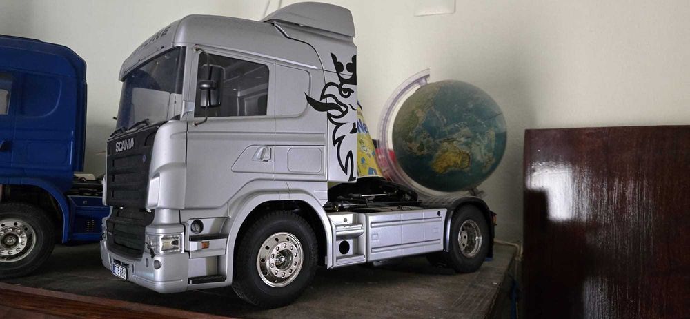 tamiya scania r470 silver