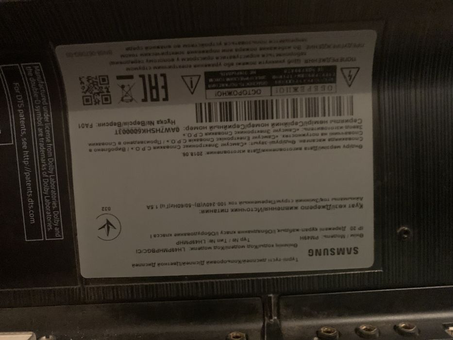 Продам 3 монитора 50" samsung и acer на запчасти