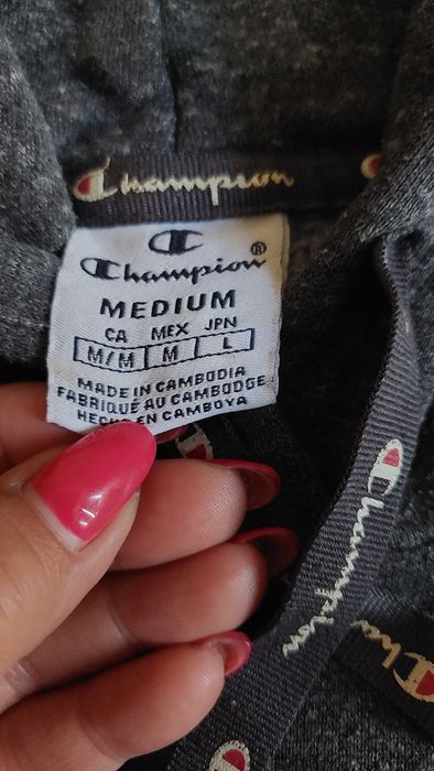 Szara bluza Champion S