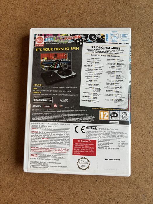Jogos Wii - DJ Hero