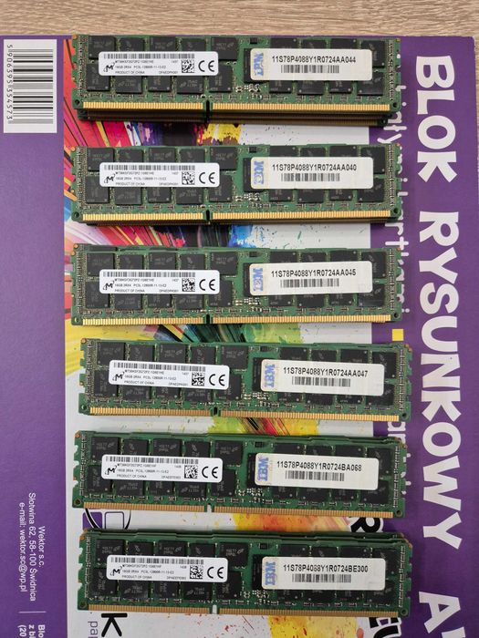 Serwerowa pamięć ram 24x 16GB
