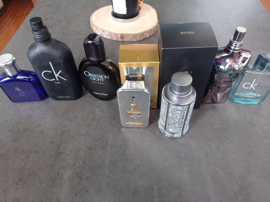 Puste butelki po perfumach