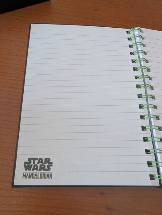 Caderno de Star wars