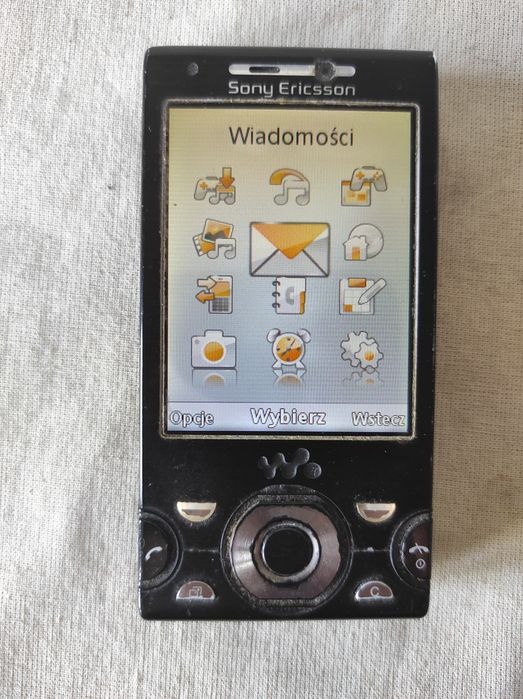 Telefon Sony Ericsson M995 czarny sprawny