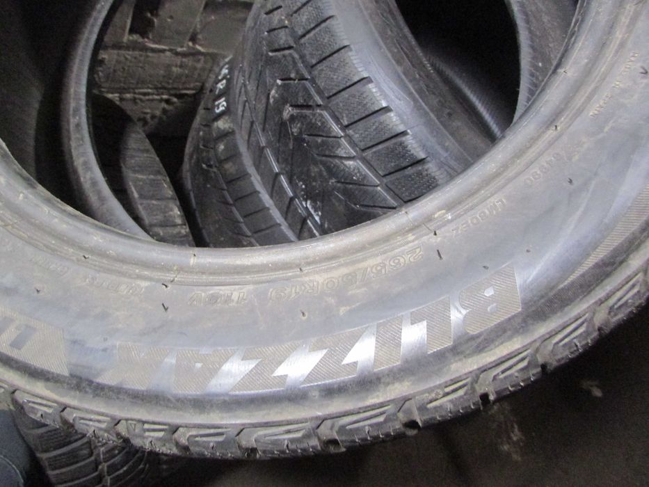 265/50/R19 Bridgestone Blizzak пара зимових шин