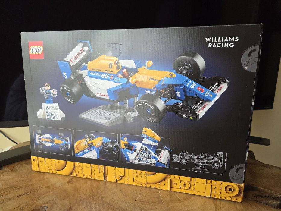 Klocki LEGO 10353 Icons Williams Racing FW14B i Nigel Mansell - Nowe