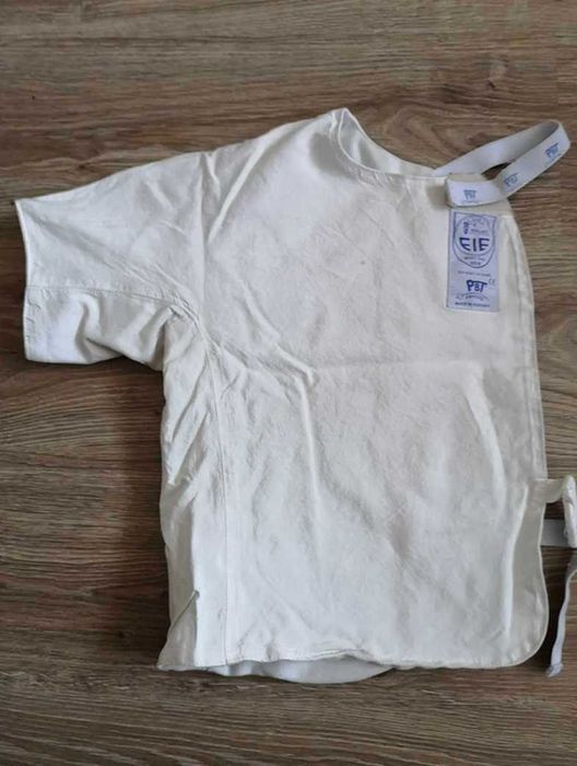szermierka komplet plastron bluza szablowa elektryczna prawa dodatki