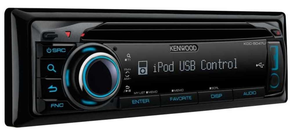Radio samochodowe KENWOOD KDC-5047U z kieszenią (2szt.)