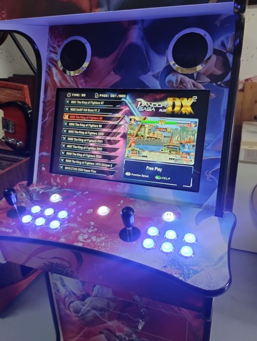 Máquina arcade 9800 jogos