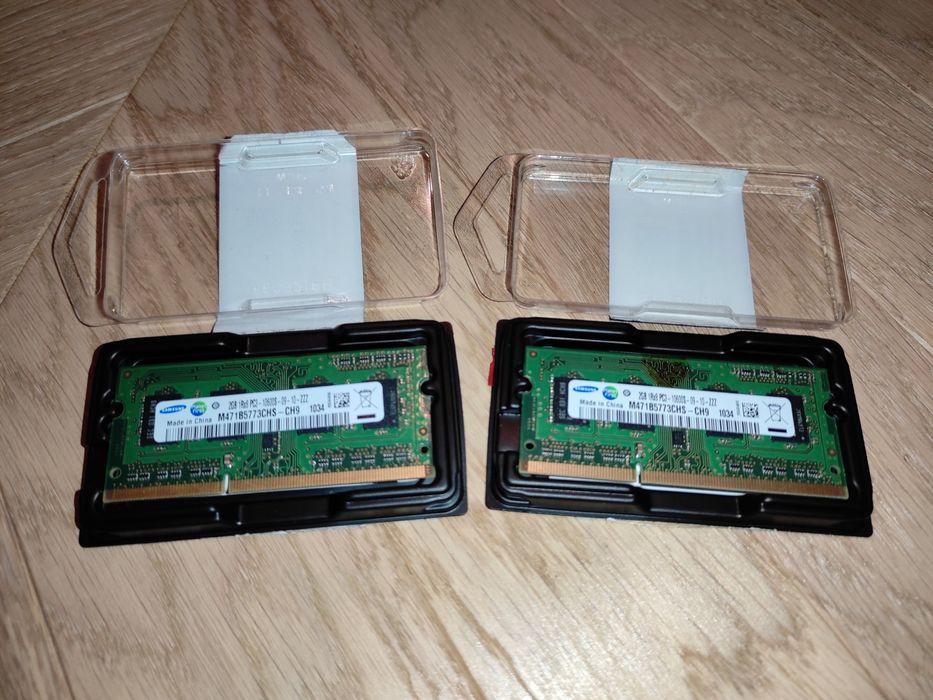 Pamięć RAM Samsung 2x2GB DDR3 1333MHz SODIMM