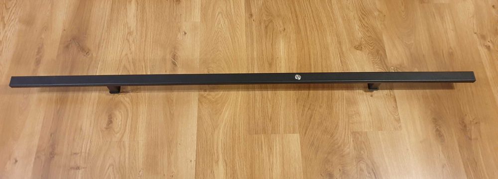 Antaba pochwyt drzwiowy czarna + przycisk pod elektrozamek  150cm