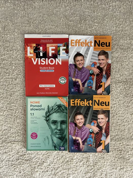Książki klasa 1 liceum technikum