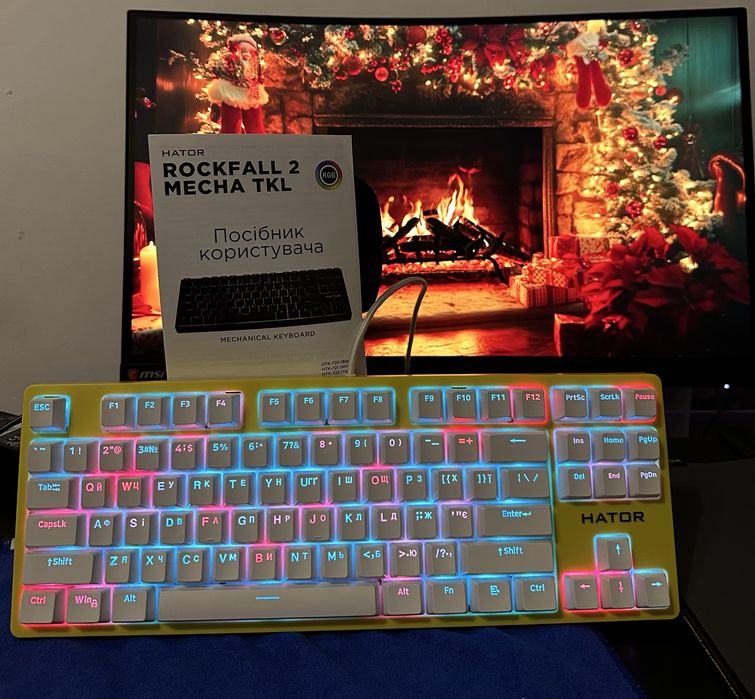 Клавиатура HATOR Rockfall Mecna TKL 2