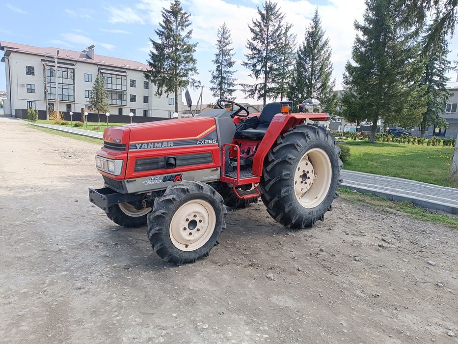 Японський мінітрактор.Трактор Янмар FX265.