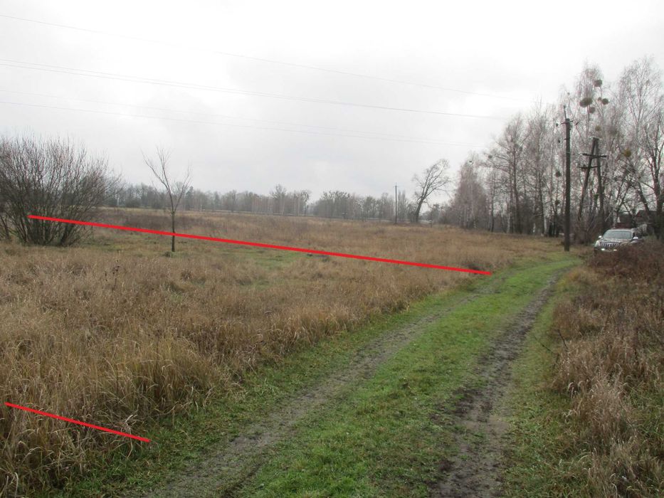 Продаж земельної ділянки 21 сот. Київська обл., с.Жукин      8500$