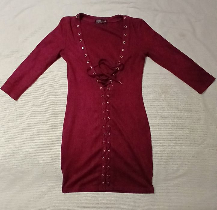 Vestido vermelho cardeal