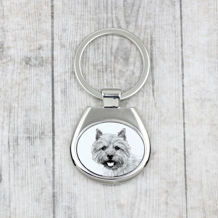 Norwich Terrier brelok ze zdjęciem psa Art-Dog