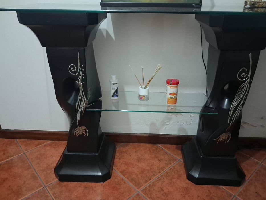 Estante em vidro