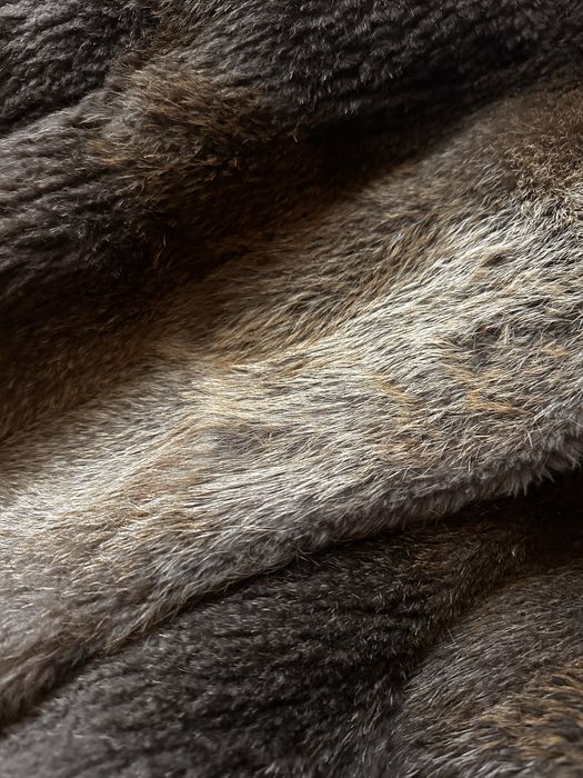 Naturalne futro - płaszcz