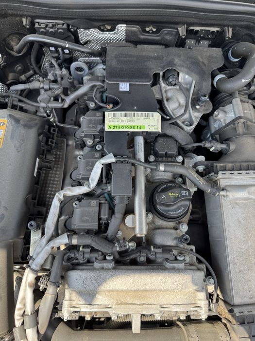 Мотор 2.0 бензин M274 двигун двигатель W213 E-Class W205 C-Class GLC W253 Мотор 2.0 турбо бензин 274