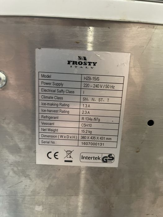 Ледогенератор Frosty Italy